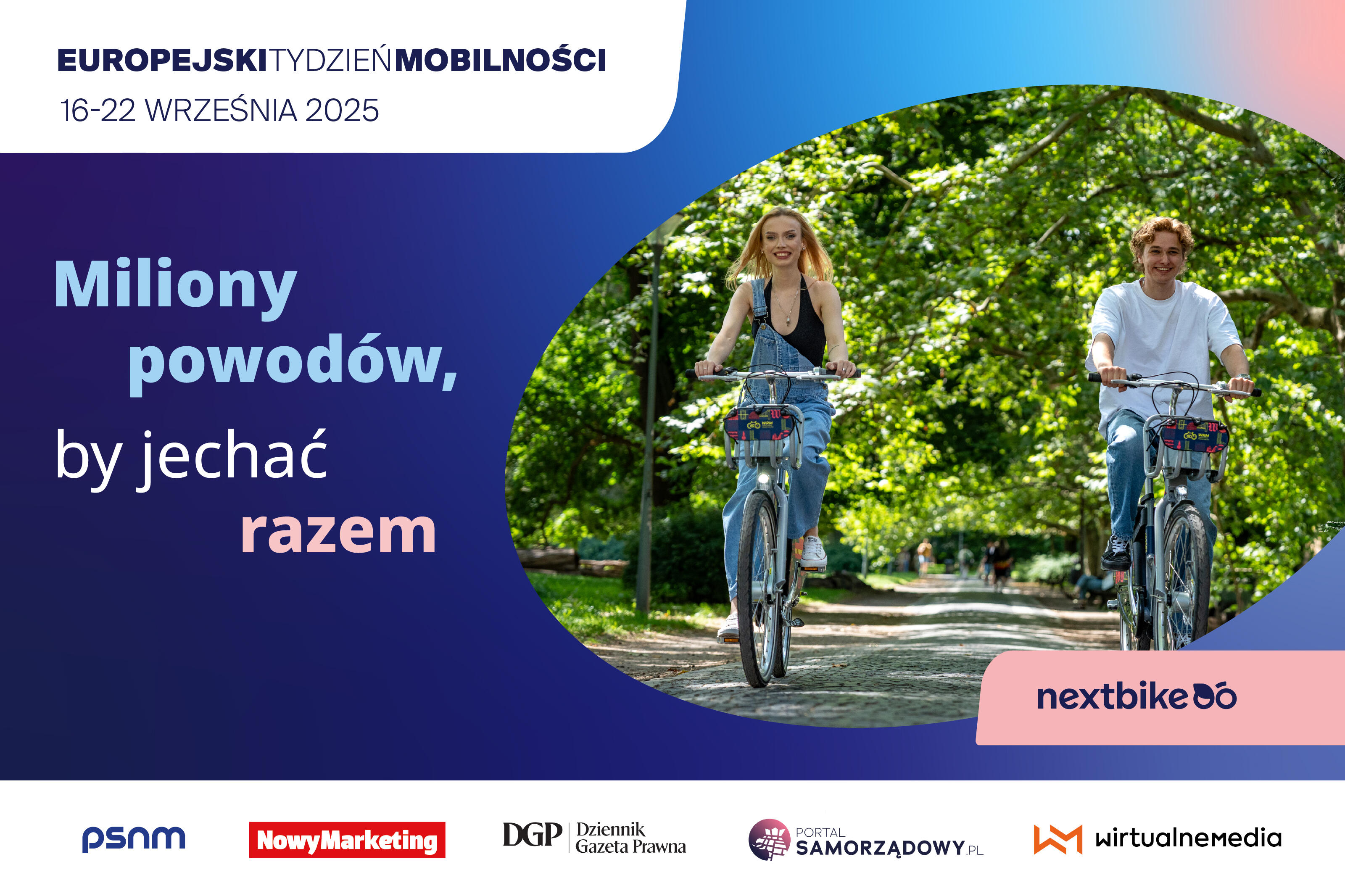 Miliony powodów, by jechać razem z Nextbike podc